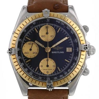 Orologio Breitling Chronomat in oro placcato e acciaio Ref :  4206 Circa  1990