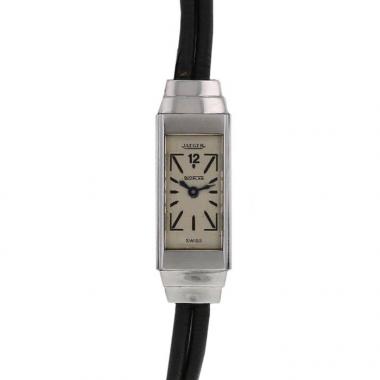 Jaeger-LeCoultre Duoplan watch in stainless steel Circa  1940