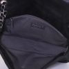 Chanel Petit Shopping handbag in black quilted canvas - Detail D3 thumbnail