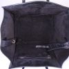 Shopping bag Celine Phantom in pelle nera simil coccodrillo - Detail D2 thumbnail