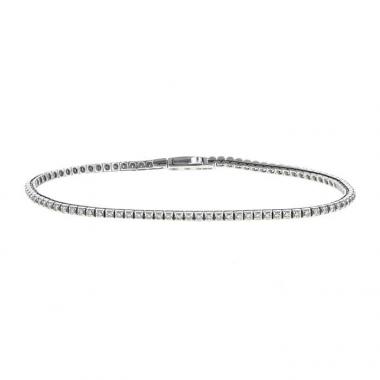 Bracelet Mauboussin Fleuve d'Amour en or blanc et diamants