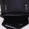 Burberry DK88 medium model shoulder bag in silver and black bicolor leather - Detail D3 thumbnail