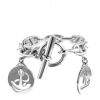 Bracelet Hermes Chaine d'Ancre à pampilles marines en argent - 00pp thumbnail