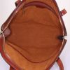 Bolso de mano Louis Vuitton Lussac en cuero Epi marrón - Detail D2 thumbnail