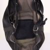 Hermès shoulder bag in black Barenia leather and black braided horsehair - Detail D2 thumbnail