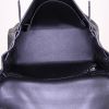 Hermes Kelly 25 cm handbag in black Swift leather - Detail D3 thumbnail