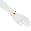Hermes Chaine d'Ancre bracelet in yellow gold - Detail D1 thumbnail