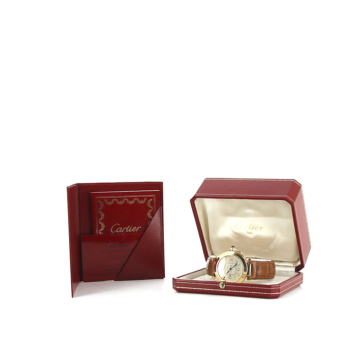 Cartier Pasha 38 Mm watch in 18k yellow gold Ref:  1988 Circa  1998