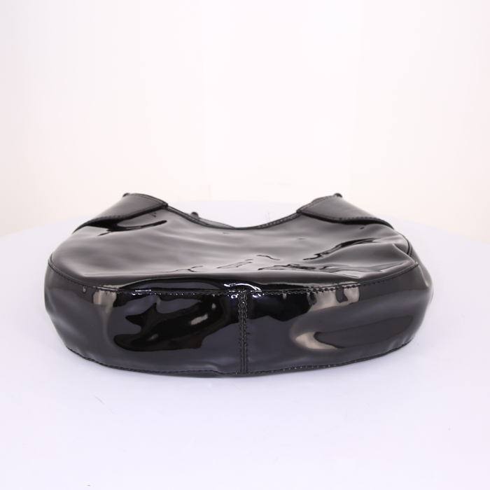 Sac à main Burberry en résine noire - Detail D4