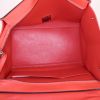 Celine Trapeze medium model handbag in red leather and red suede - Detail D3 thumbnail
