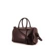 Saint Laurent Duffle handbag in burgundy leather - 00pp thumbnail