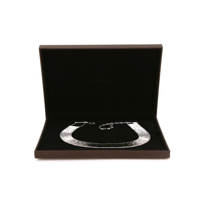 H. Stern Filament necklace in white gold - Detail D2