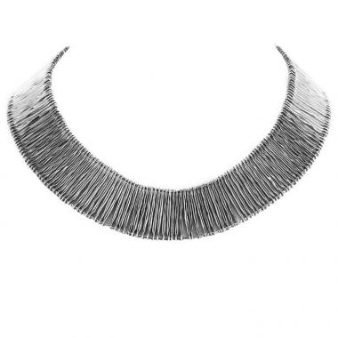 Collier H. Stern Filament en or blanc