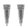 H. Stern Filament pendants earrings in white gold and diamonds - 00pp thumbnail