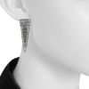 H. Stern Filament pendants earrings in white gold and diamonds - Detail D1 thumbnail