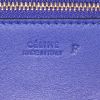 Borsa Celine Tie Bag modello medio in pelle blu - Detail D3 thumbnail