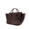 Celine Tie Bag large model handbag in brown leather - 00pp thumbnail
