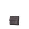 Chanel wallet in black grained leather - 00pp thumbnail