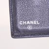 Chanel wallet in black grained leather - Detail D2 thumbnail
