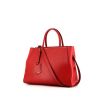 Fendi 2 Jours handbag in red leather - 00pp thumbnail