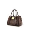 Bolso de mano Louis Vuitton Berkeley en lona a cuadros y cuero marrón - 00pp thumbnail