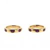 Poiray double ring in yellow gold and in ruby - Detail D2 thumbnail