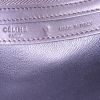 Sac à main Celine Luggage Micro en cuir tricolore marron noir et gris - Detail D3 thumbnail