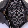 Bolso de mano Gucci en cuero Monogram negro - Detail D2 thumbnail