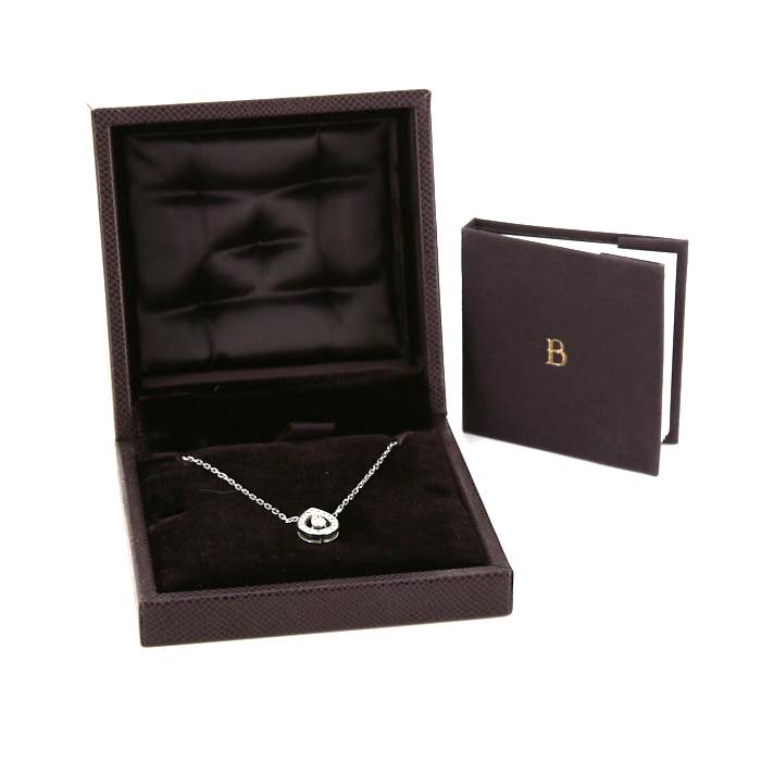 Boucheron Ava necklace in white gold and diamonds - Detail D2