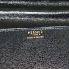 Bolso de mano Hermès Penelope en cuero negro y color burdeos - Detail D3 thumbnail