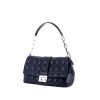 Dior New Look handbag in navy blue leather cannage - 00pp thumbnail