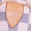 Sac à main Louis Vuitton Speedy 25 cm en toile damier enduite azur et cuir naturel - Detail D3 thumbnail