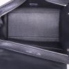Bolso de mano Celine Trapeze modelo pequeño en cuero negro y ante negro - Detail D3 thumbnail