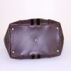 Gucci Boston handbag in brown monogram leather - Detail D4 thumbnail