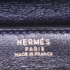 Sac à main Hermes Kelly 32 cm en cuir box bleu-marine - Detail D4 thumbnail