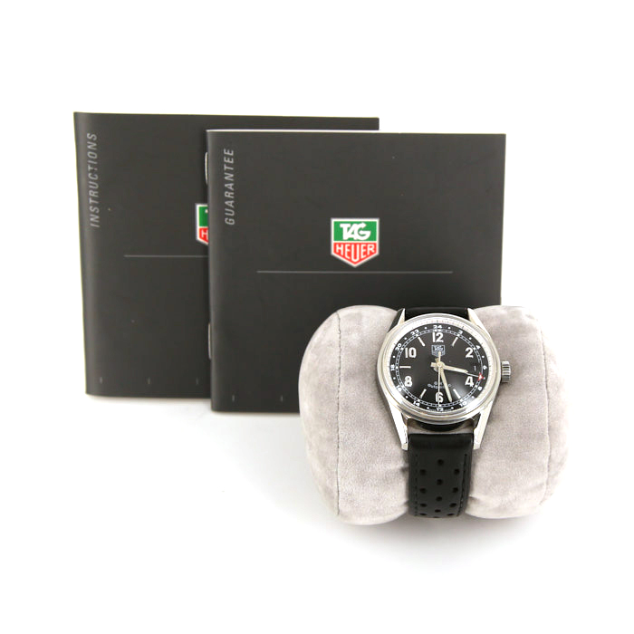 TAG Heuer Carrera Automatic watch in stainless steel Ref: WV2113 Circa 2004 - Detail D2