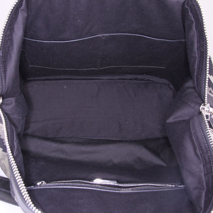 Borsa ventiquattrore Givenchy Nightingale in tela mimetica undefined undefined e undefined e pelle nera - Detail D3