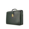 Louis Vuitton Oural briefcase in dark green taiga leather - 00pp thumbnail