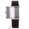 Jaeger-LeCoultre Grande Reverso Ultra Thin watch in stainless steel Ref:  268886 Circa  2000 - Detail D2 thumbnail