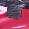 Gucci GG Marmont small model shoulder bag in black velvet - Detail D4 thumbnail