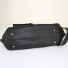 Salvatore Ferragamo Sofia shoulder bag in black grained leather - Detail D5 thumbnail