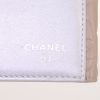 Portafogli Chanel Camelia - Wallet in pelle color talpa a fiori - Detail D3 thumbnail