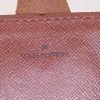 Louis Vuitton Cartouchiére shoulder bag in brown monogram canvas and natural leather - Detail D3 thumbnail