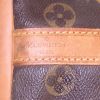 Bolso de mano Louis Vuitton petit Noé modelo pequeño en lona Monogram marrón y cuero natural - Detail D3 thumbnail