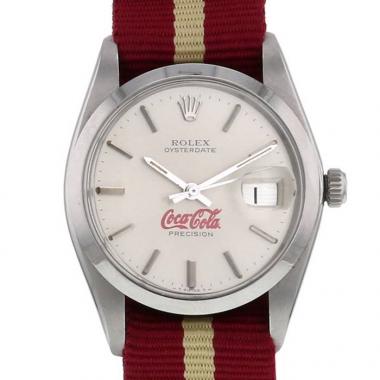 Reloj Rolex Oyster Date Precision de acero Ref :  6694 Circa  1977