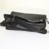 Prada Etiquette shoulder bag in black leather - Detail D5 thumbnail