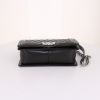 Chanel Boy shoulder bag in black quilted grained leather - Detail D5 thumbnail