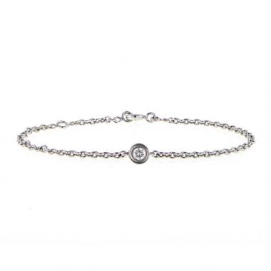 Brazalete Dior Mimioui en oro blanco y diamante