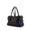 Hermès Victoria II handbag in dark blue togo leather - 00pp thumbnail