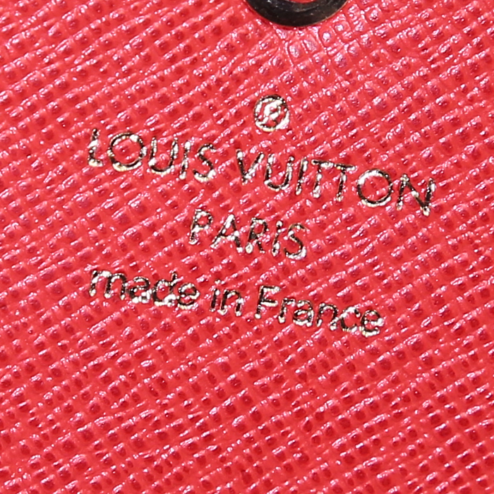 Louis Vuitton Sarah wallet in brown monogram canvas - Detail D4